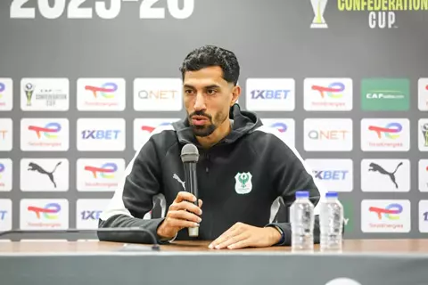 قبل مباراة بلوزداد.. محمود حمادة: جماهير المصري ستمنحنا التأهل.. ودرسنا الخصم جيدًا